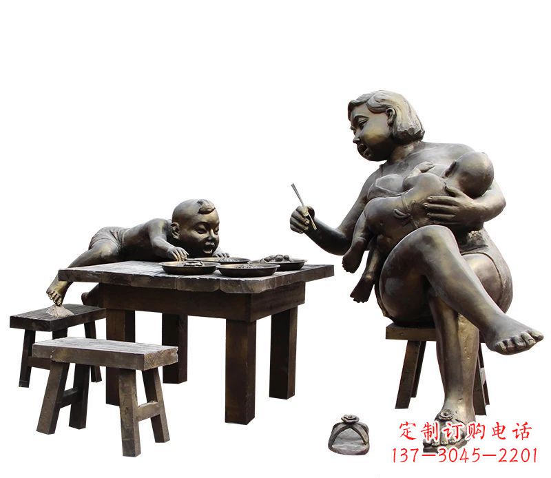 厦门母爱雕塑儿童公园中的精美雕塑