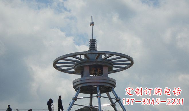 厦门不锈钢避雷针雕塑——安全守护者