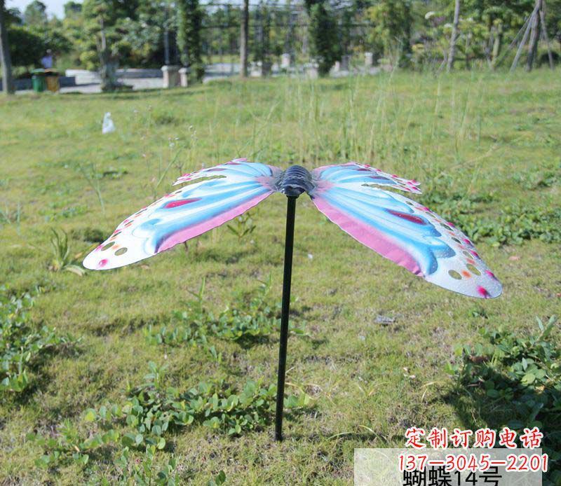 厦门不锈钢彩色蝴蝶雕塑艺术之美