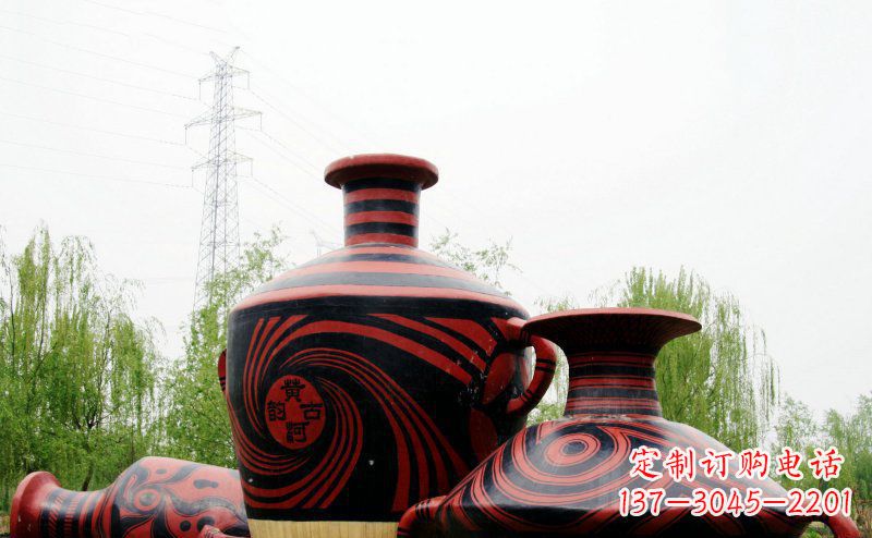 厦门不锈钢彩色花盆雕塑让空间更加精致