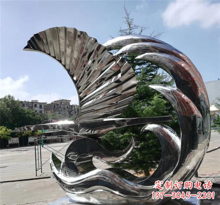厦门不锈钢翅膀艺术雕塑