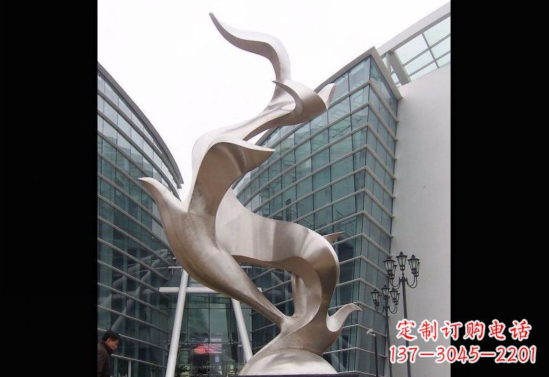 厦门精美的不锈钢大雁雕塑