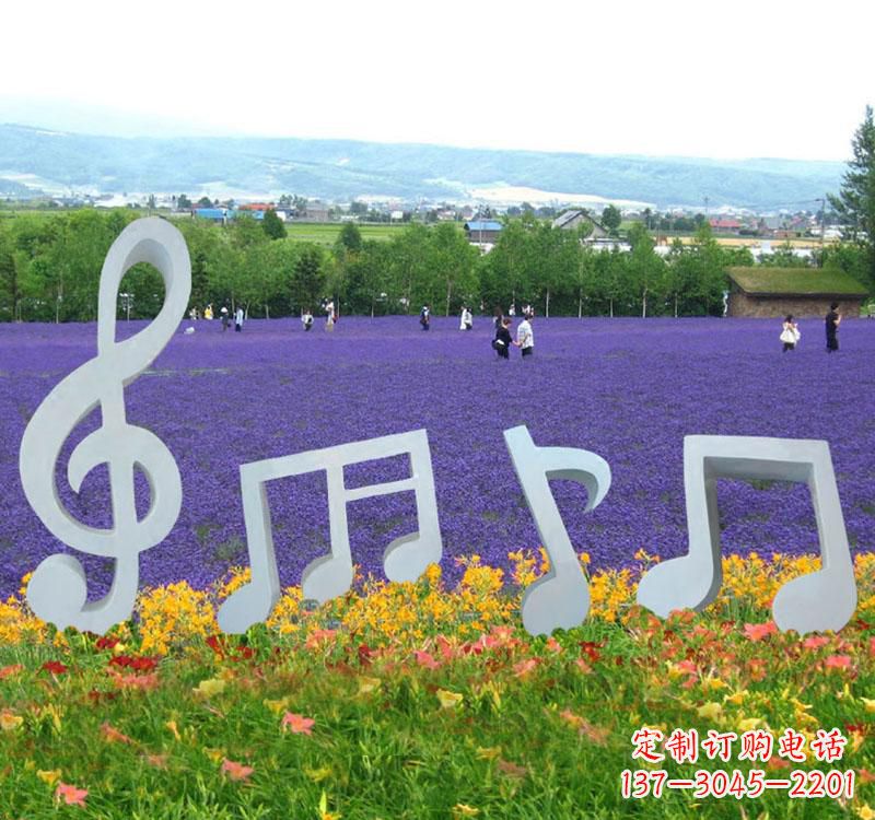 厦门不锈钢抽象音符雕塑