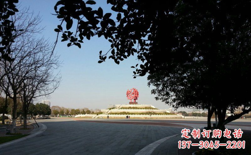 厦门不锈钢凤凰雕塑——展现传统文化之美
