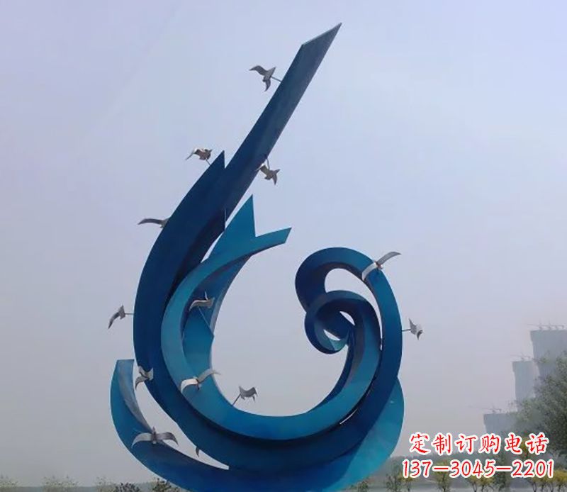 厦门不锈钢鸽子雕塑雕刻着永恒与美丽