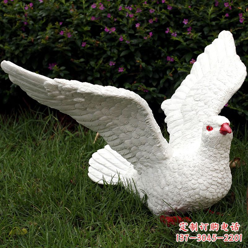 厦门不锈钢鸽子雕塑