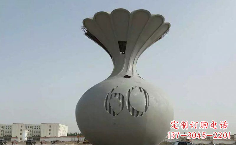 厦门不锈钢花篮雕塑精美绝伦