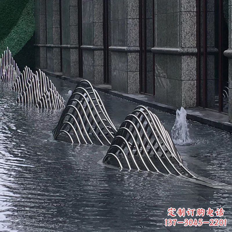 厦门不锈钢假山雕塑精美外形,百变造型