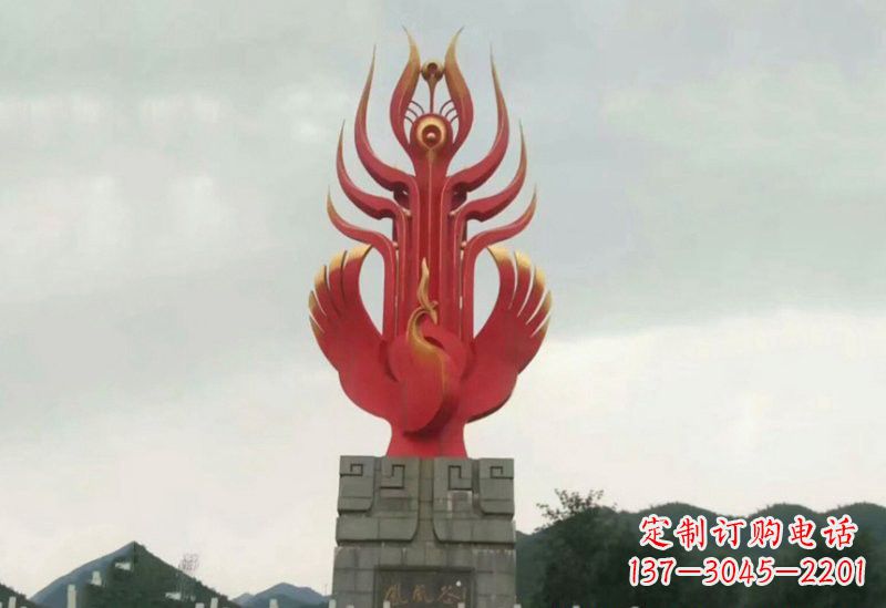 厦门凤凰雕塑美丽传奇的象征