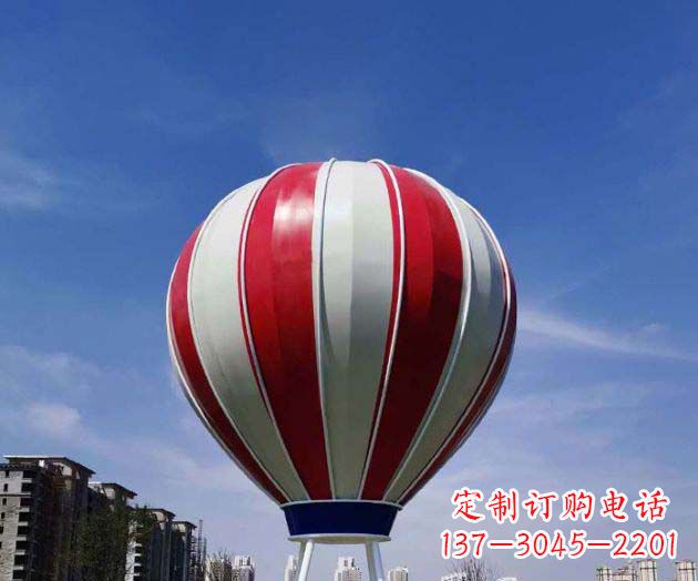 厦门不锈钢热气球雕塑给景观增添精彩