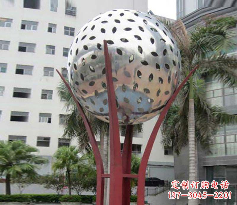 厦门镂空树叶雕塑——给校园景观增添灵动之美