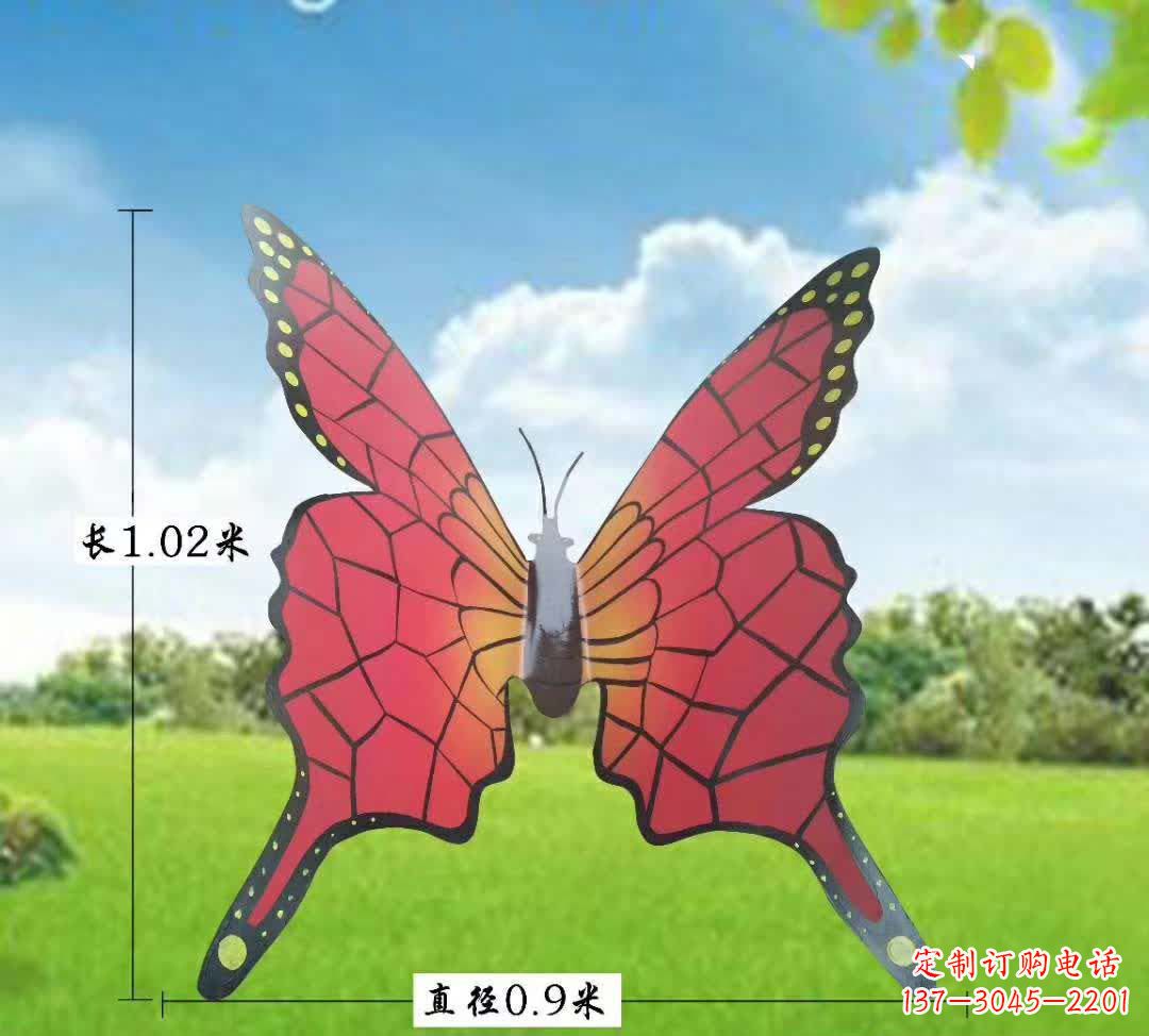 厦门不锈钢铁艺蝴蝶雕塑