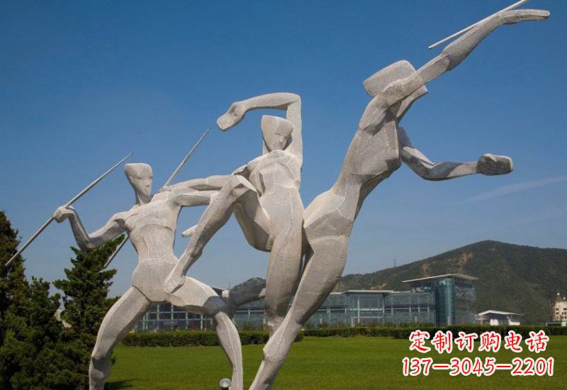 厦门不锈钢标枪雕塑象征勇气和力量
