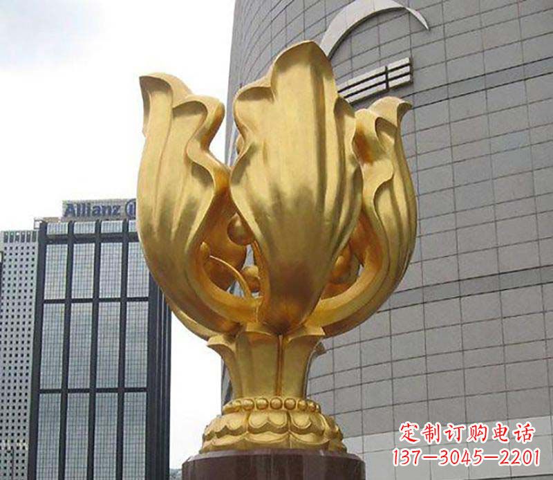 厦门紫荆花雕塑——精美艺术品