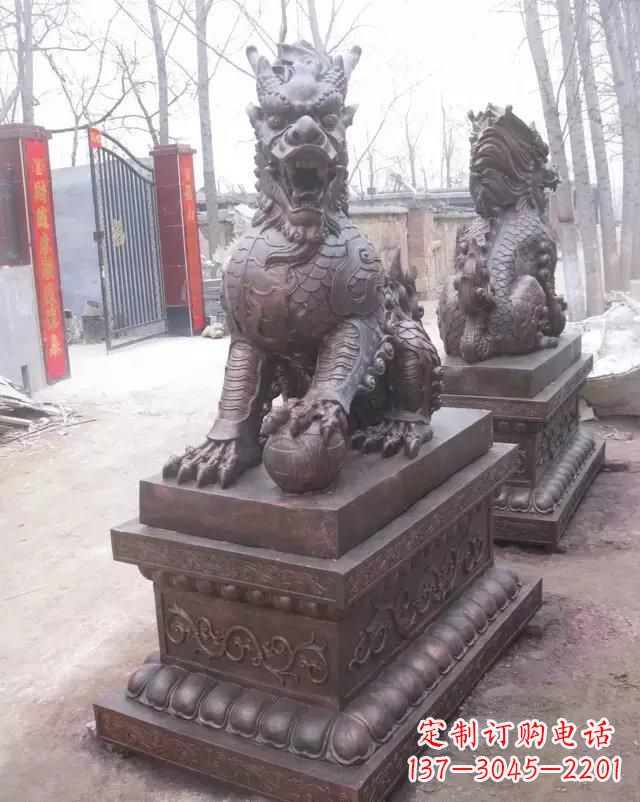 厦门麒麟雕塑古老而又神秘
