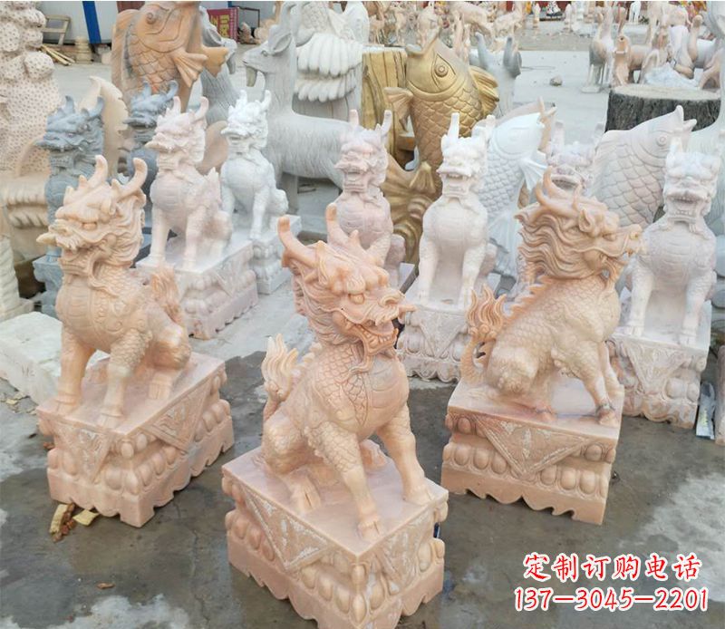 厦门麒麟雕塑传承文化之美