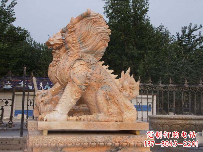 厦门麒麟门口镇宅石雕