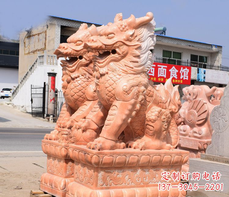 厦门传说中的麒麟雕塑