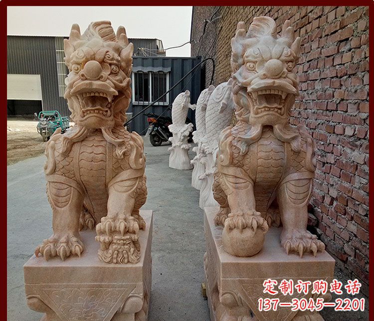 厦门麒麟门口雕塑——传承古老文化的精灵