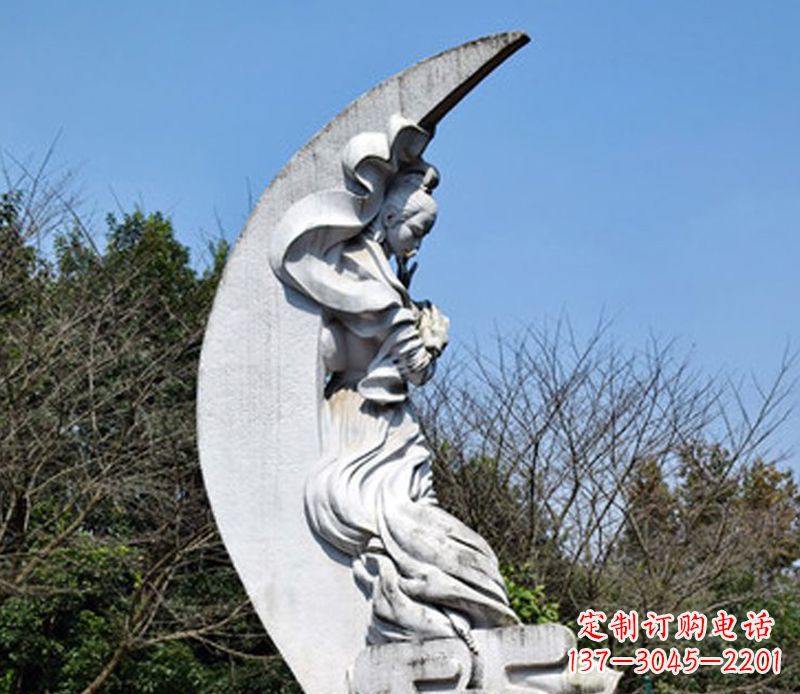 厦门嫦娥奔月传承中国传统文化的雕塑之美