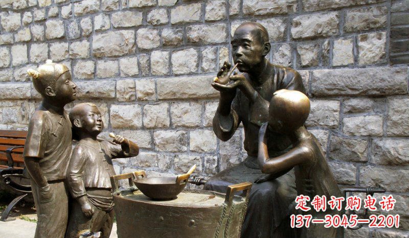 厦门糖果街的精美雕塑
