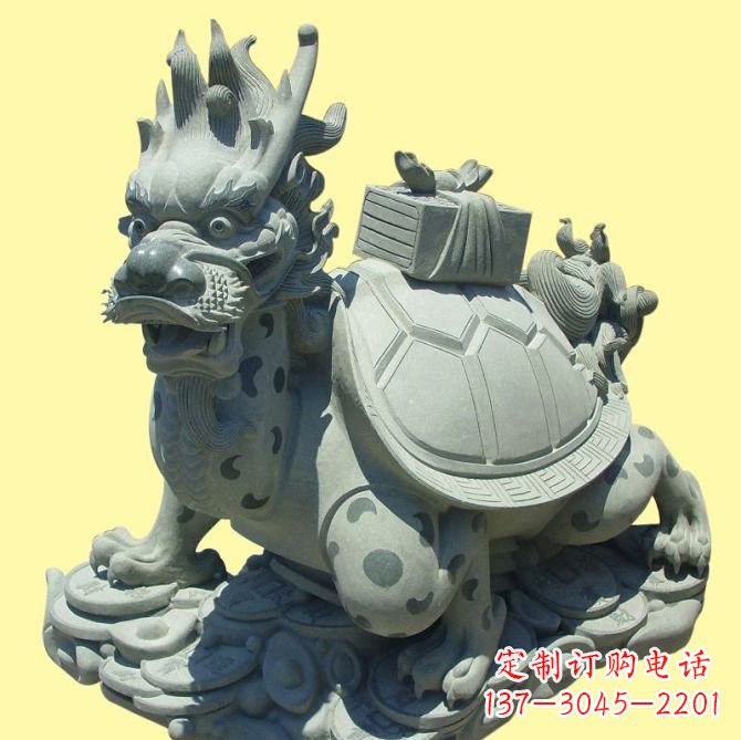 厦门大理石龙龟雕塑