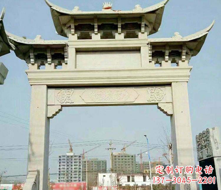 厦门精美牌坊石雕