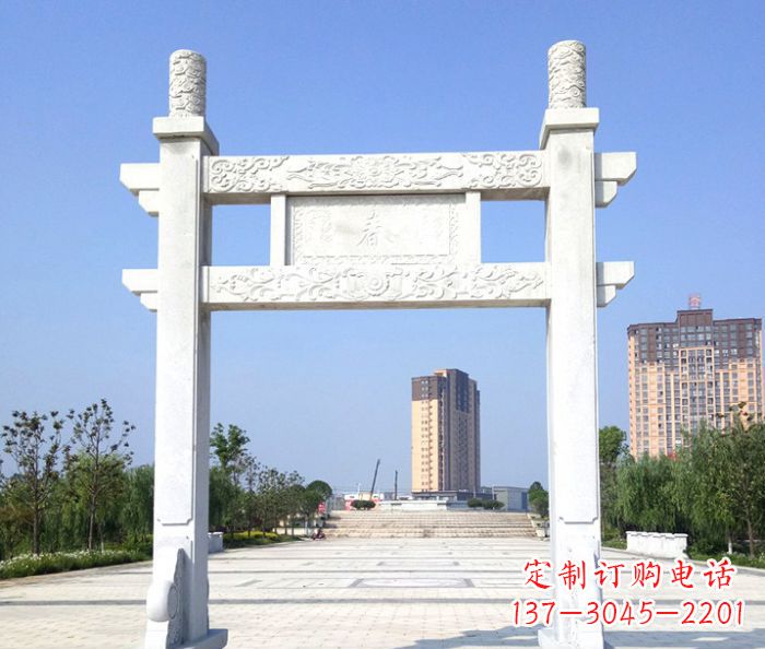 厦门石牌楼雕塑——精美的浓缩艺术