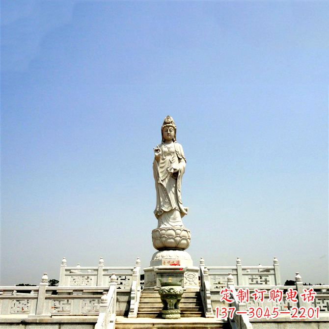 厦门观音大型石雕景观雕塑