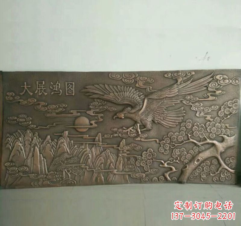 厦门精致锻铜老鹰雕塑