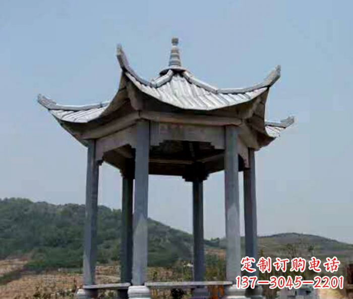 厦门仿古石雕凉亭