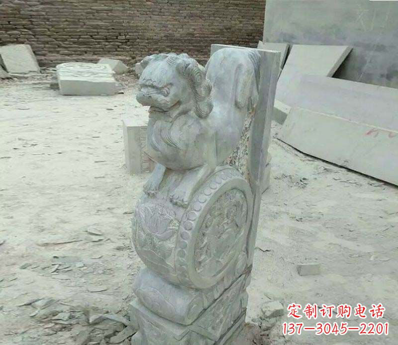 厦门精美石门墩雕塑,缔造绝色佳作