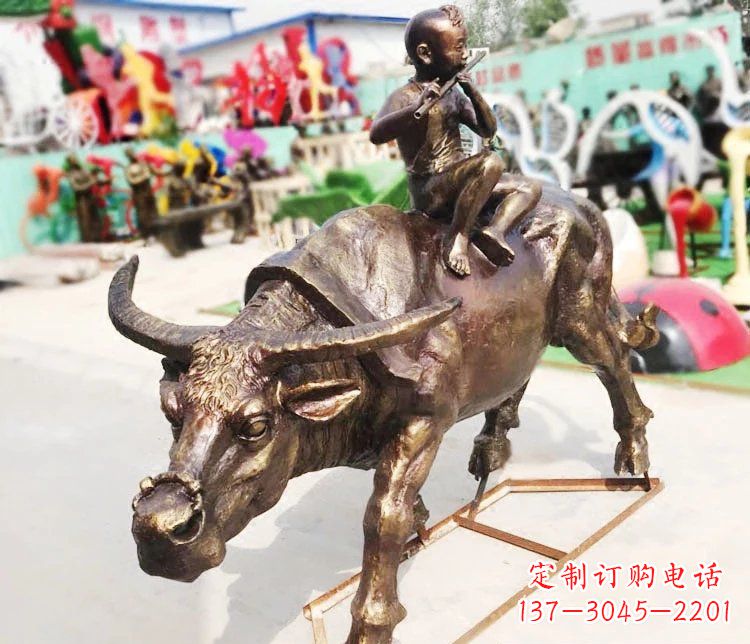 厦门牛郎雕塑精美绝伦的铜雕艺术