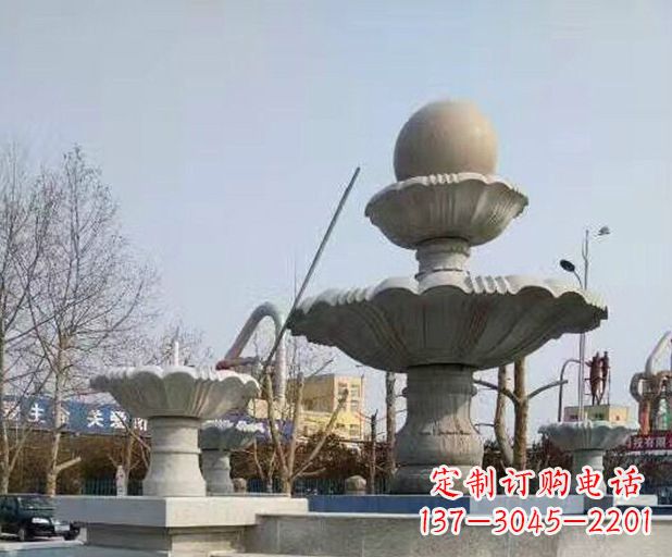 厦门风水球大型喷泉石雕