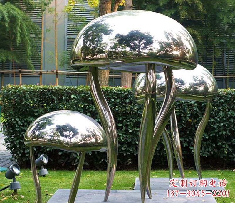 厦门艺术水母不锈钢雕塑