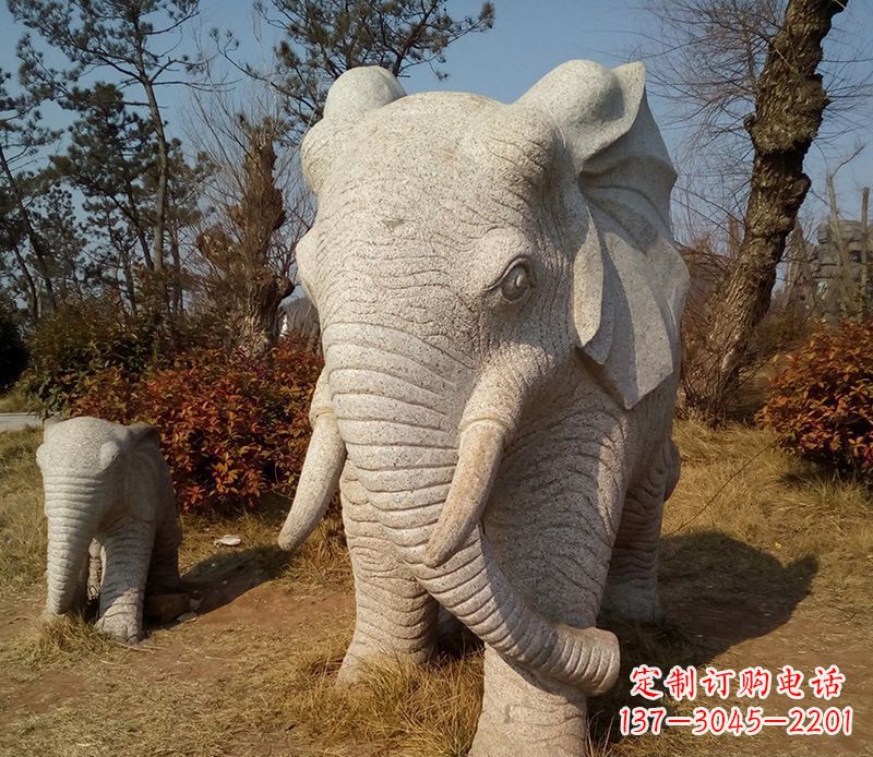 厦门精美大象雕塑