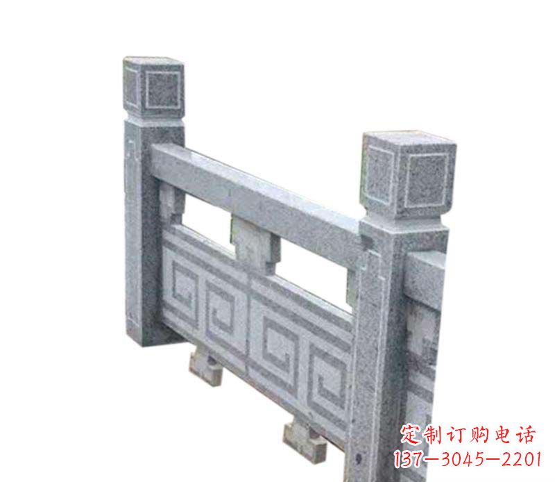 厦门公园大理石护城河栏板石雕