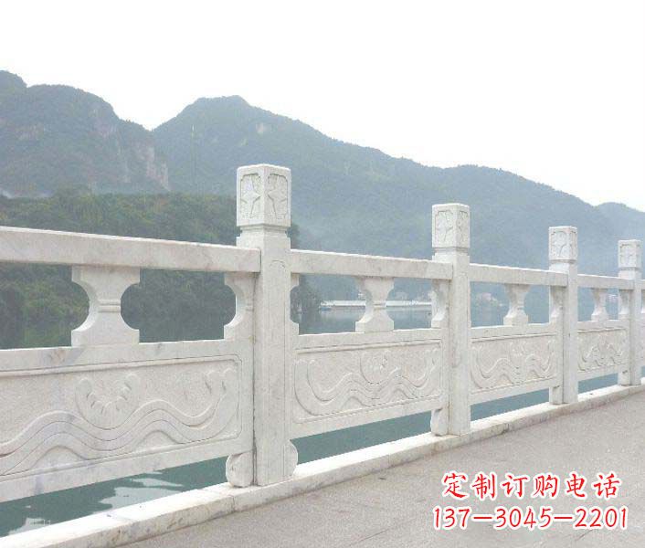 厦门高品质公园大理石栏板景观石雕