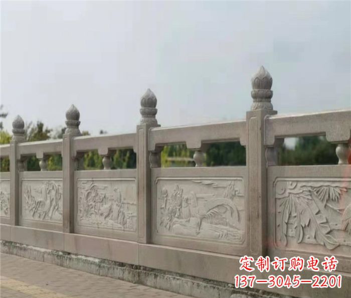 厦门泰山大理石浮雕栏板雕塑