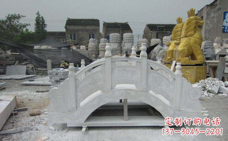 厦门公园景观大理石拱桥雕塑