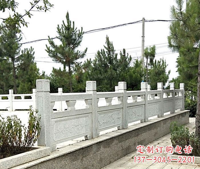 厦门大理石栏板石雕,构筑公园景观