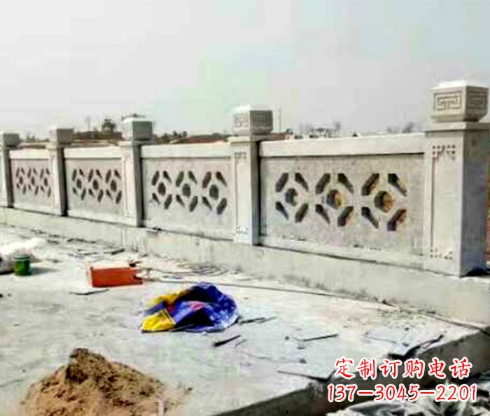 厦门公园大理石栏板石雕