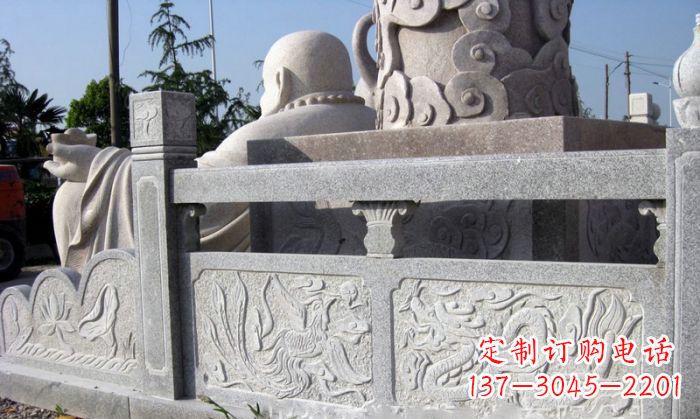 厦门公园景观大理石栏板石雕
