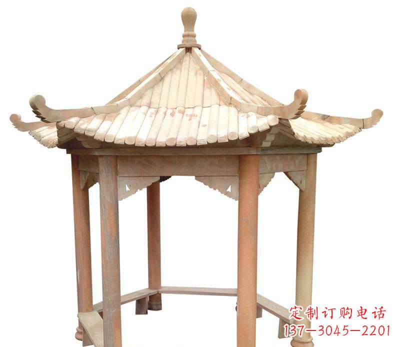 厦门精美六角凉亭雕塑