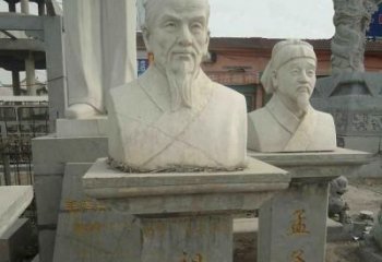 厦门高级定制古代名人祖冲之头像雕塑