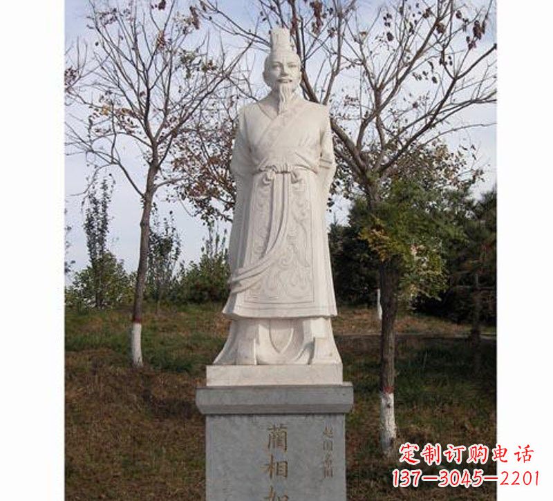 厦门领雕塑：精致古代名人石雕