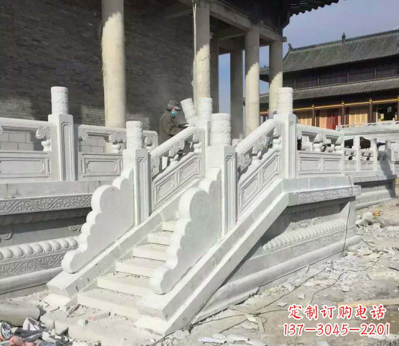 厦门大理石栏板石雕,精美绝伦,让建筑锦上添花