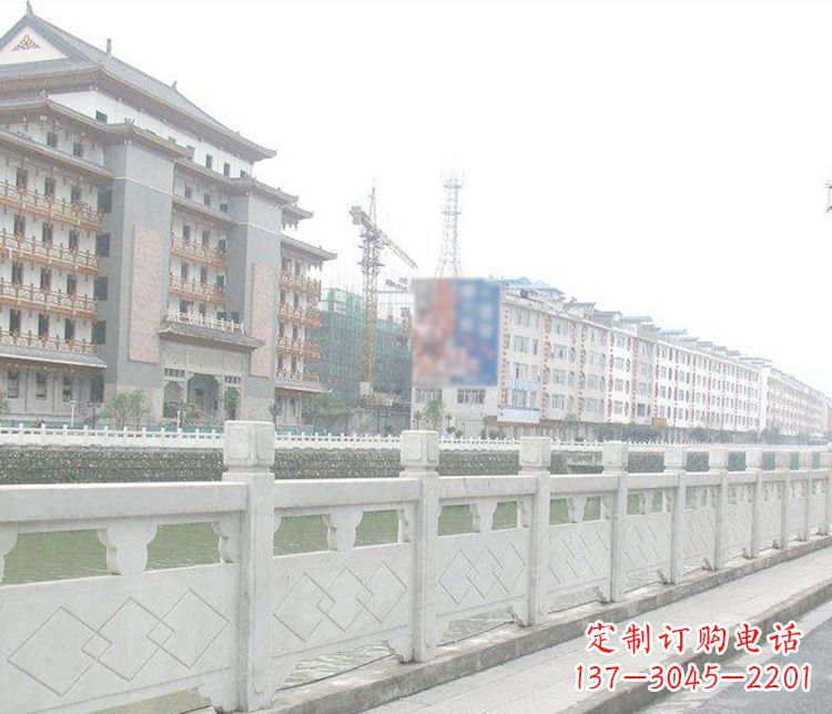 厦门流光溢彩的大理石栏板石雕