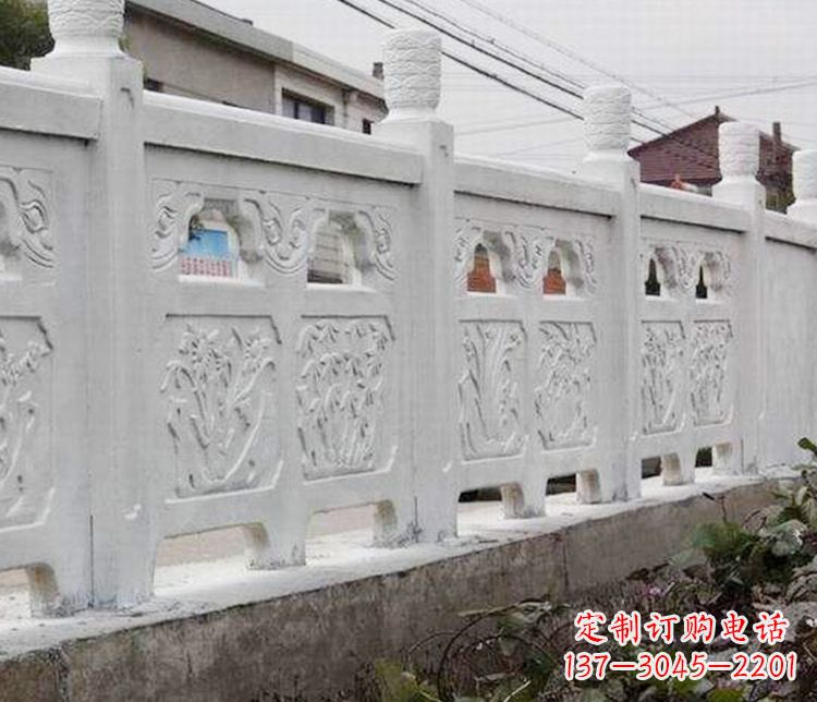 厦门优雅大理石栏板雕塑