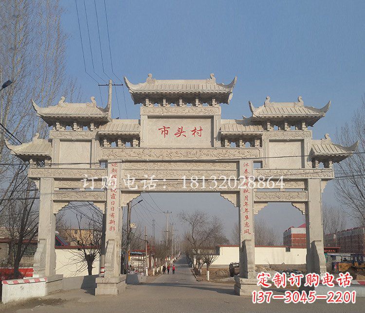 厦门景区三门七楼石雕牌坊——精美绝伦的牌坊雕塑